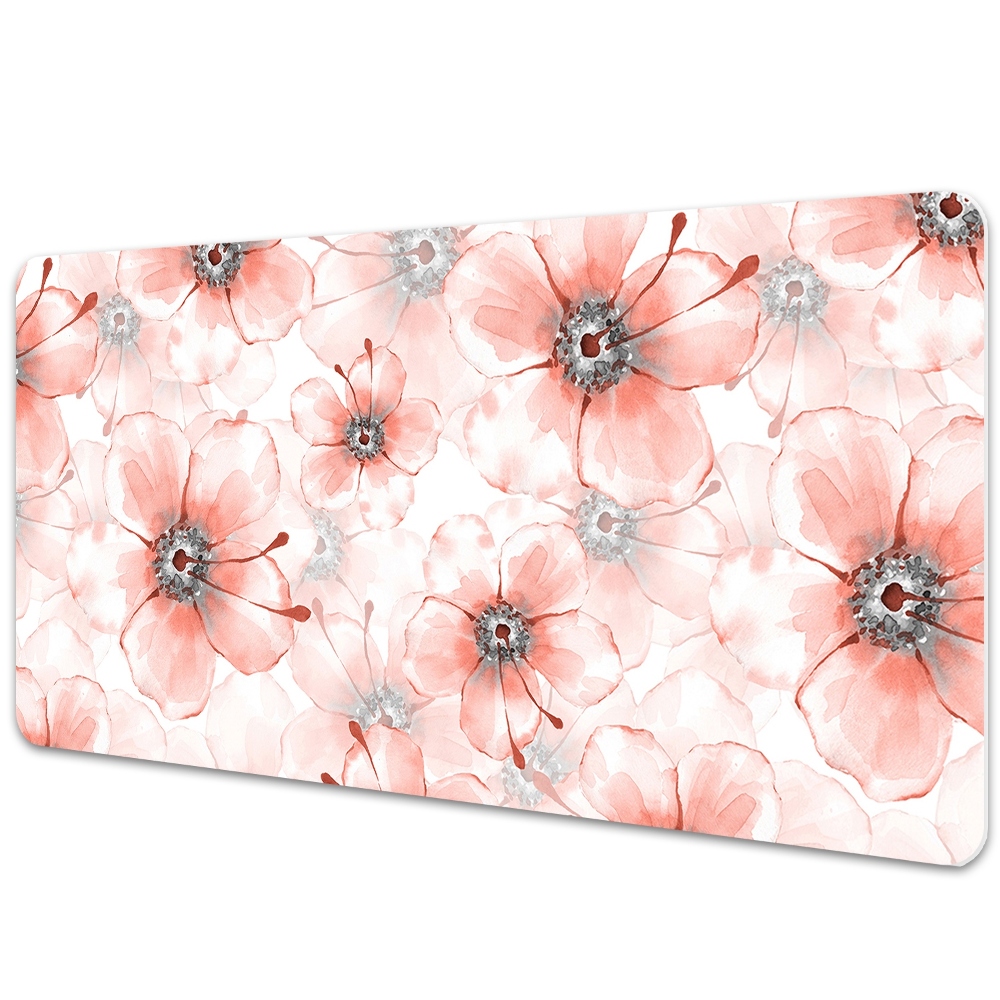 Sous-main bureau Fleurs de printemps