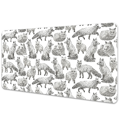 Sous main de bureau Lettres dessinées