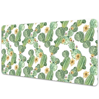 Tapis de bureau Cactus fleuris