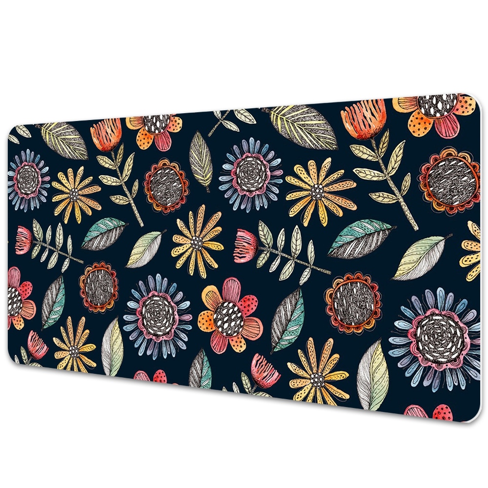 Sous-main bureau Fleurs aux couleurs magnifiques