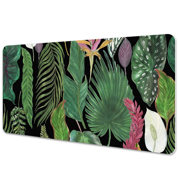 Tapis de bureau Feuilles exotiques