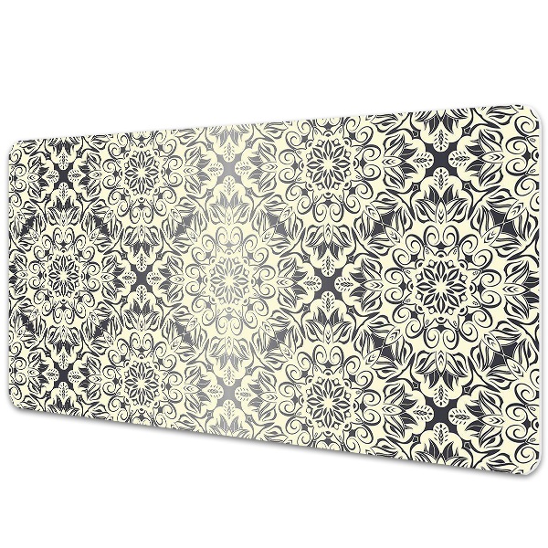 Sous main de bureau Motif floral vintage