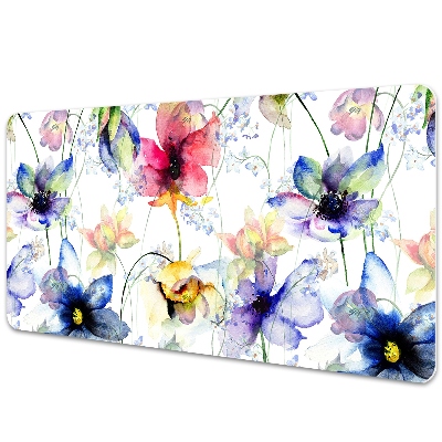 Tapis de bureau Prairie en fleurs