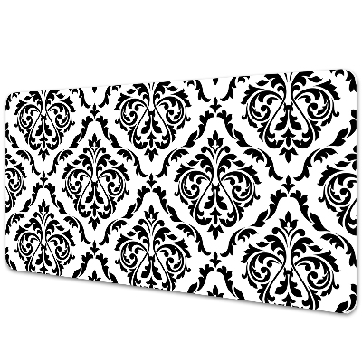 Protège bureau Damas vintage