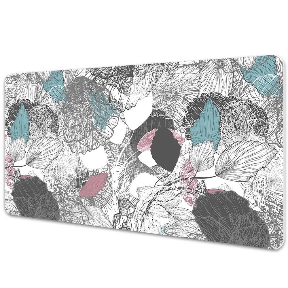 Sous-main bureau Motif floral