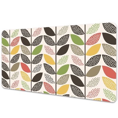 Sous-main bureau Motif vintage coloré