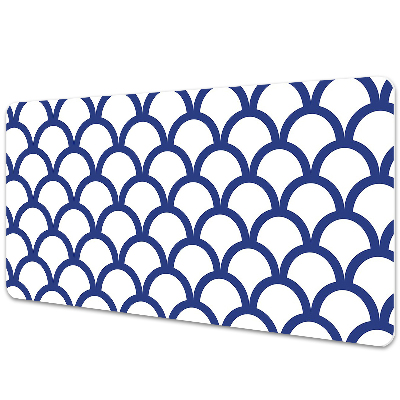 Protège bureau Motif d'écailles de poisson