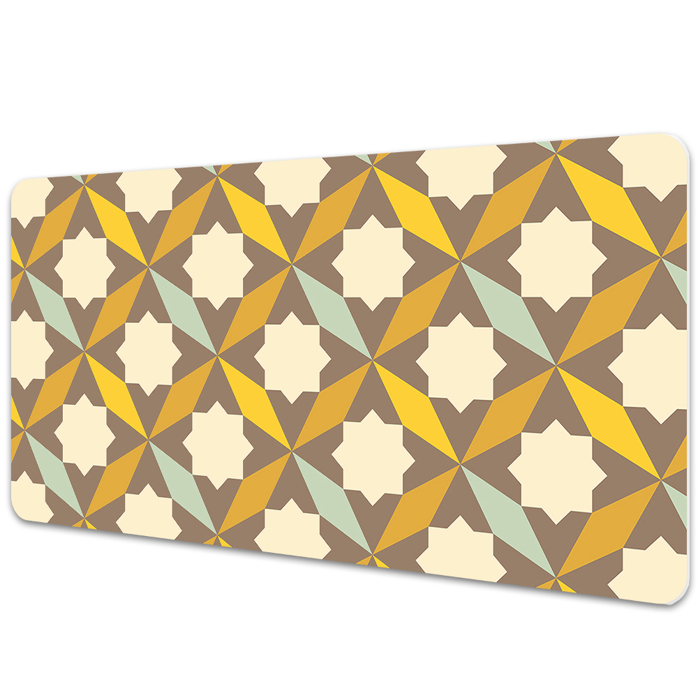 Tapis de bureau Motif géométrique rétro