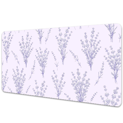 Tapis de bureau Lavande en fleur