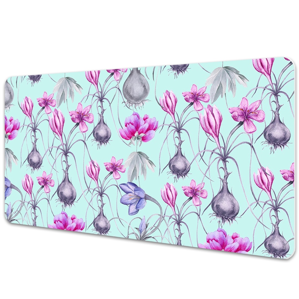 Sous main de bureau Fleur de crocus