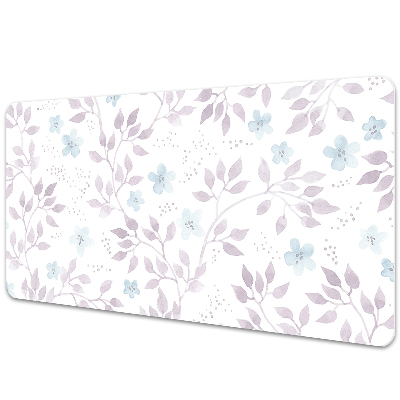 Sous-main bureau Feuilles délicates