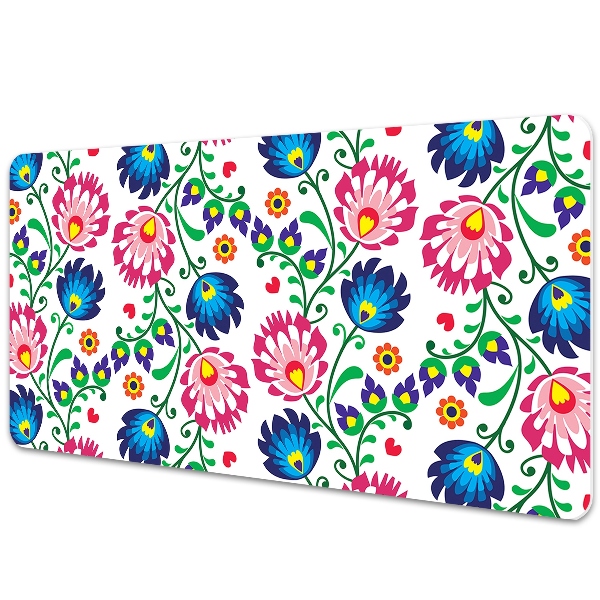 Tapis de bureau Motif folklorique polonais