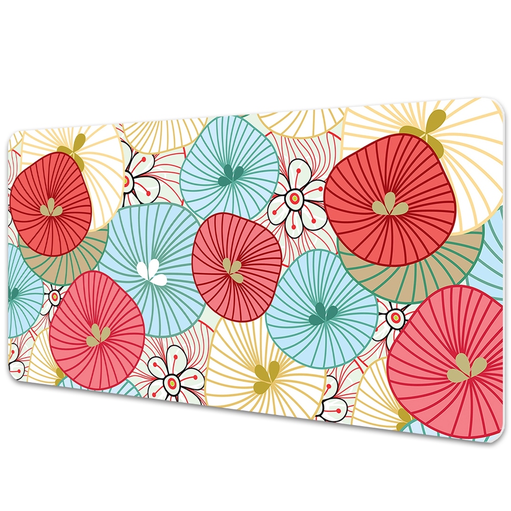 Protège bureau Motif floral