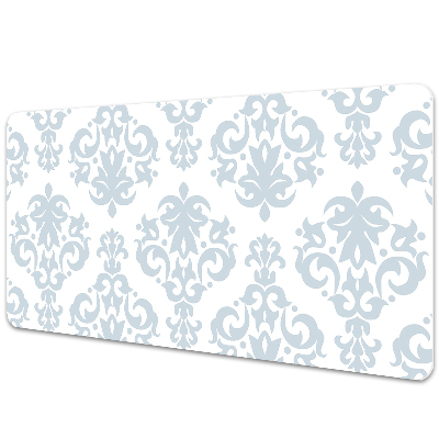 Sous main de bureau Ornement vintage gris