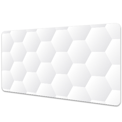 Tapis de bureau Hexagones géométriques