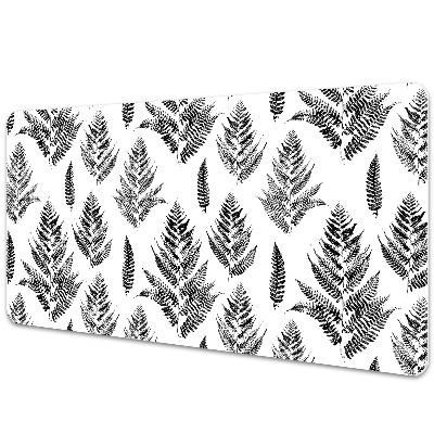 Sous-main bureau Feuilles de fougère