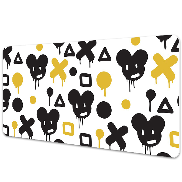 Tapis de bureau Graffiti géométrique