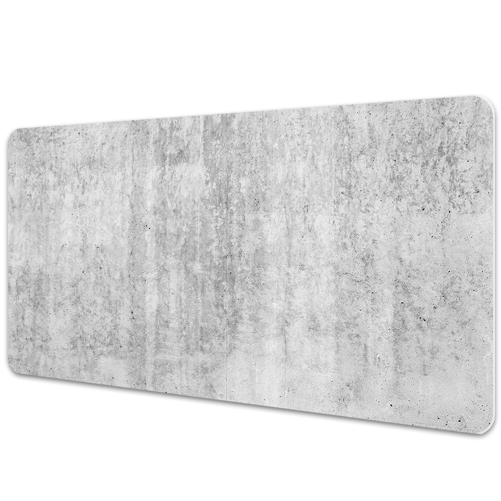 Sous main de bureau Texture de béton gris