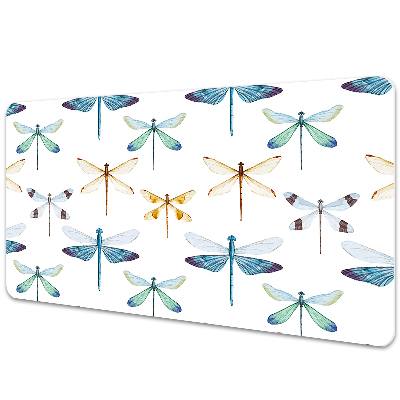Tapis de bureau Libellules bleues