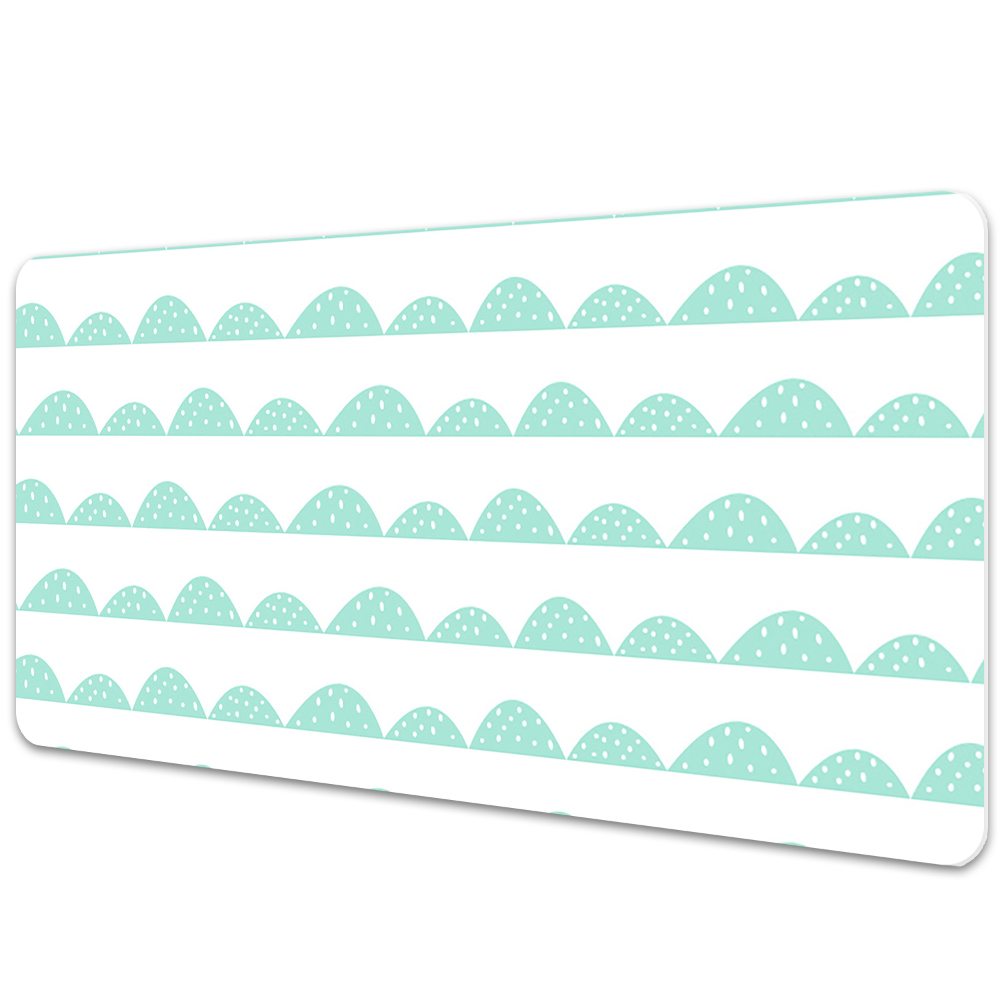 Tapis de bureau Rangées de menthe vintage