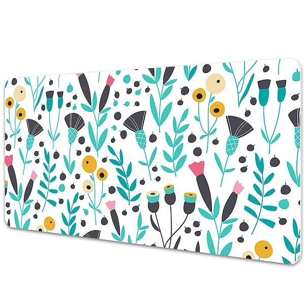Tapis de bureau Motif floral scandinave