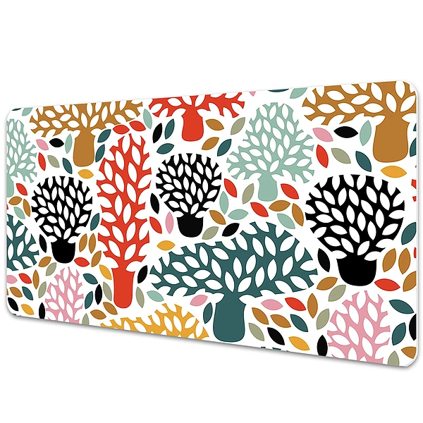 Tapis de bureau Arbres en style gribouillis