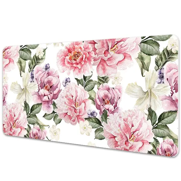 Sous main de bureau Fleurs en fleurs