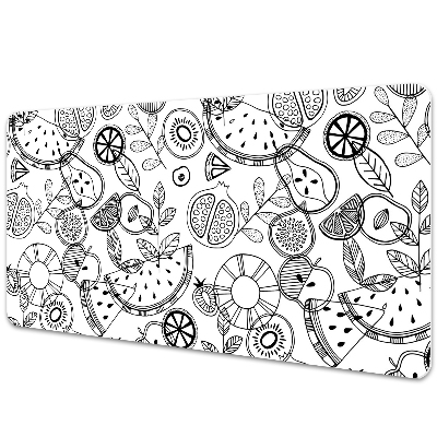 Sous-main bureau Monde fruité