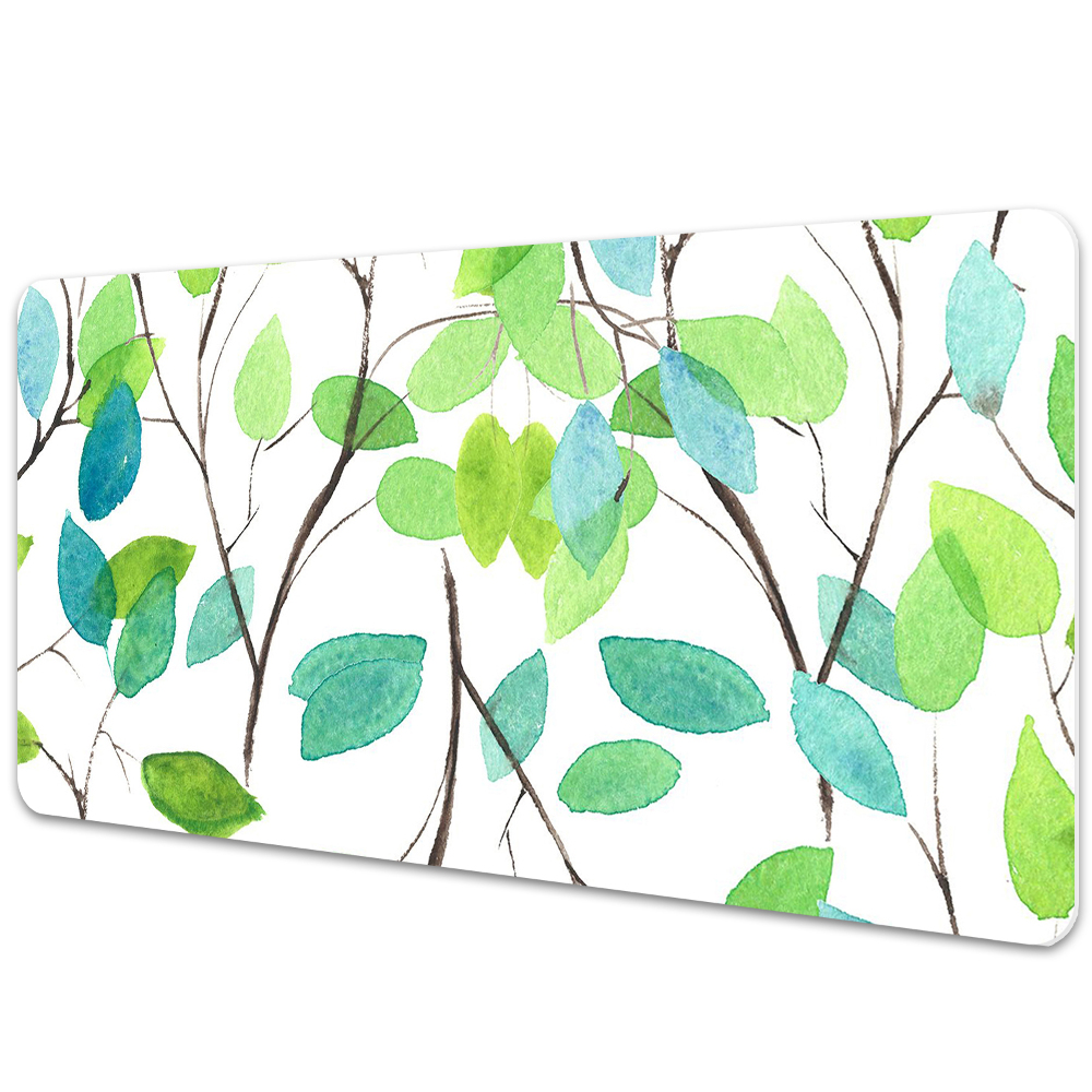 Sous main de bureau Brindilles avec feuilles
