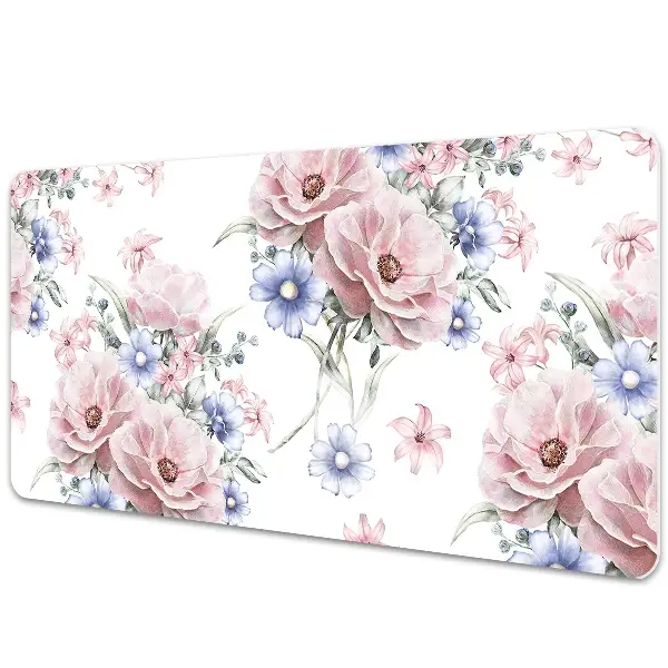 Protège bureau Bouquet de fleurs