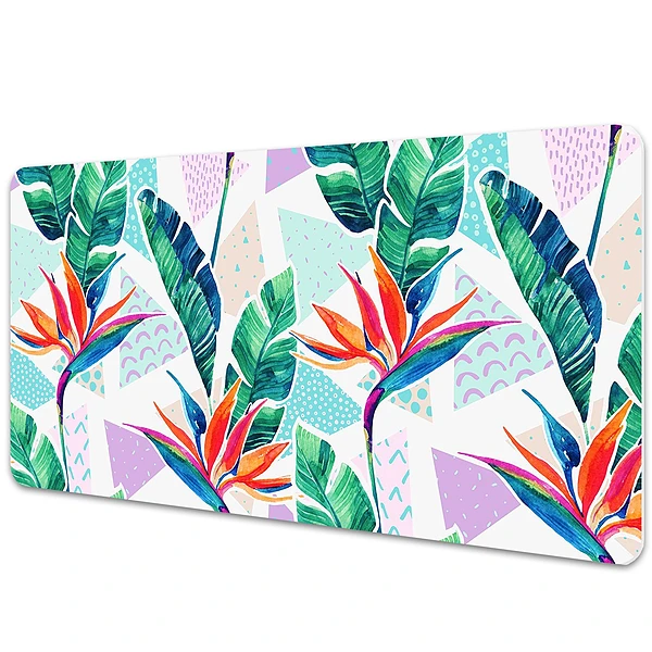 Sous-main bureau Plantes exotiques