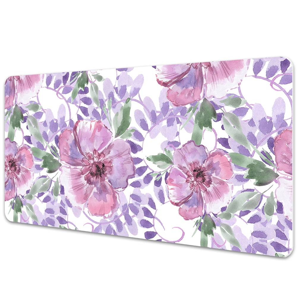 Sous main de bureau Prairie de fleurs colorées