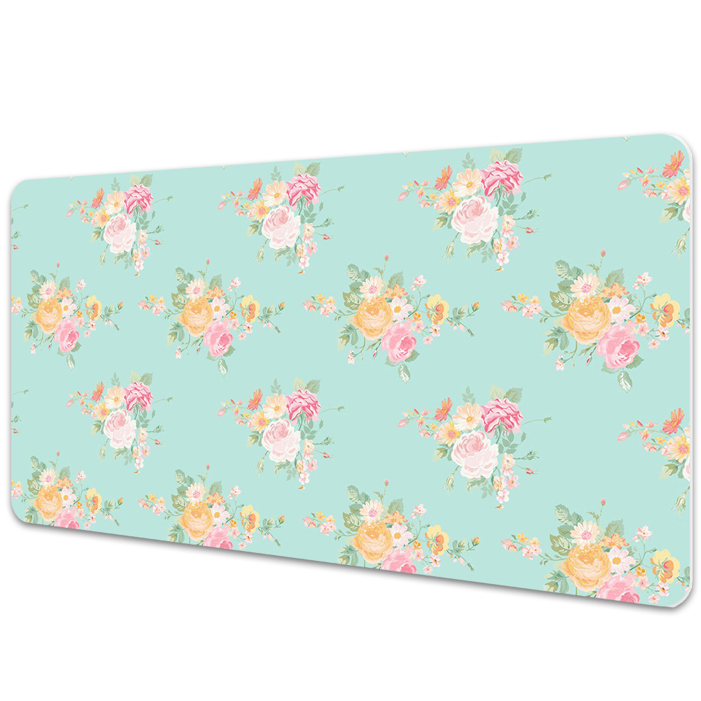 Tapis de bureau Bouquets de fleurs peints