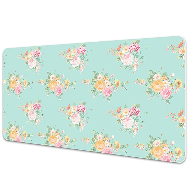 Tapis de bureau Bouquets de fleurs peints