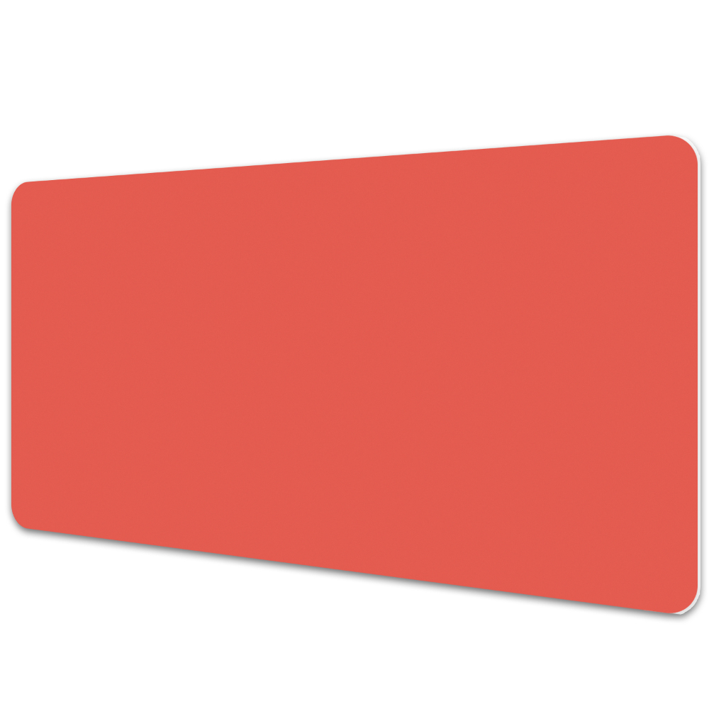 Tapis de bureau Orange pastel