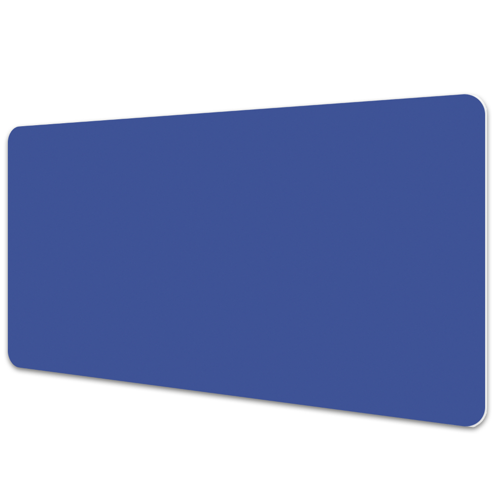 Sous-main bureau Bleu route