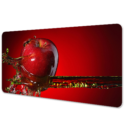 Sous main de bureau Pomme rouge