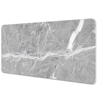 Sous-main bureau Texture de marbre gris