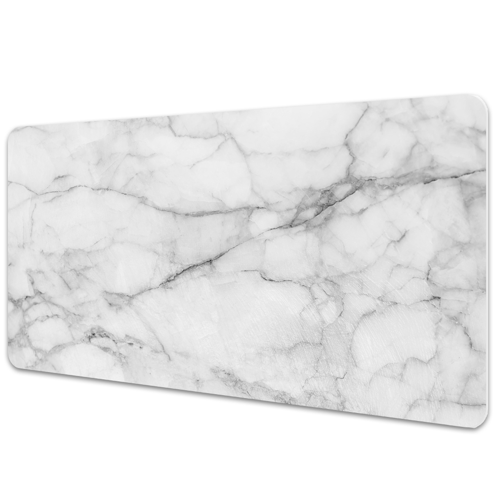 Tapis de bureau Texture de marbre gris