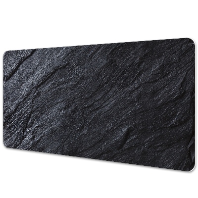 Sous-main bureau Texture de marbre noir