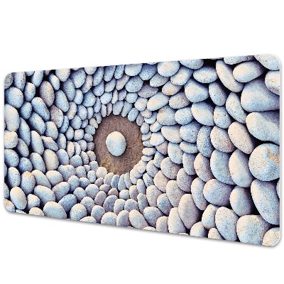 Sous-main bureau Cercle de pierre