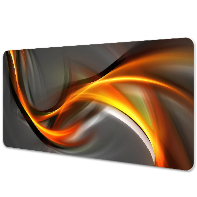 Tapis de bureau Abstrait en orange