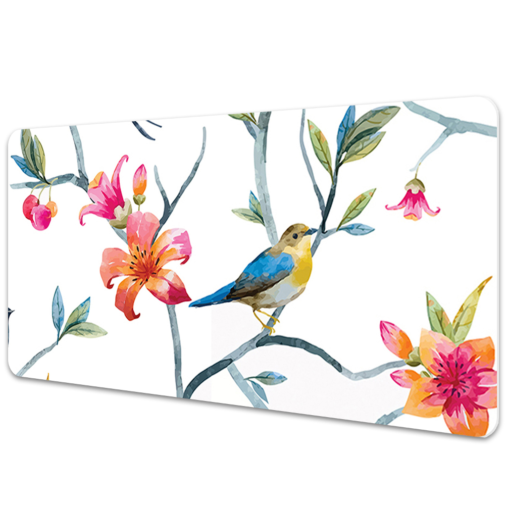Protège bureau Fleurs