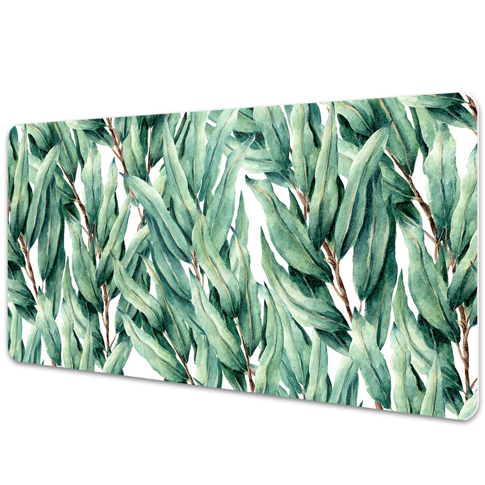 Protège bureau Feuilles peintes