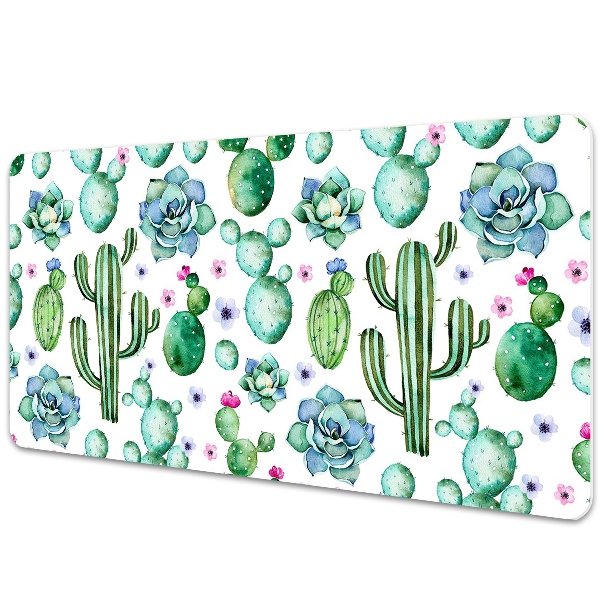 Tapis de bureau Cactus tropical