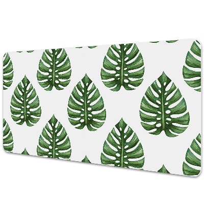 Sous-main bureau Feuilles tropicales