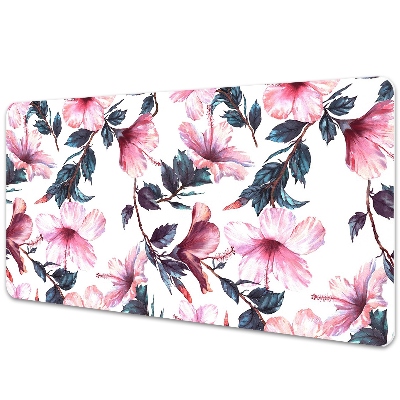 Tapis de bureau Hibiscus