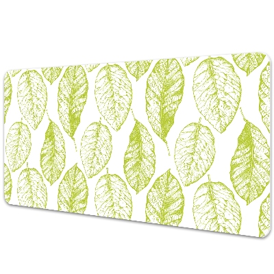 Sous main de bureau Motif de feuilles