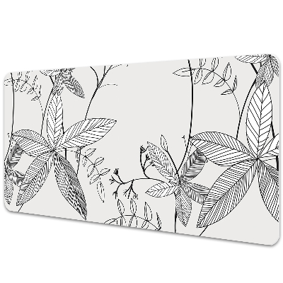 Sous-main bureau Fleurs à gribouiller