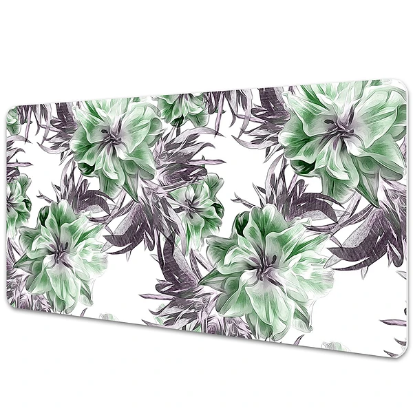 Sous-main bureau Fleurs fantaisie